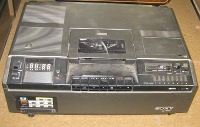 magnétoscope Betamax Sony