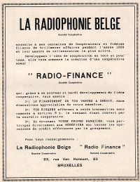 radiophonie belge